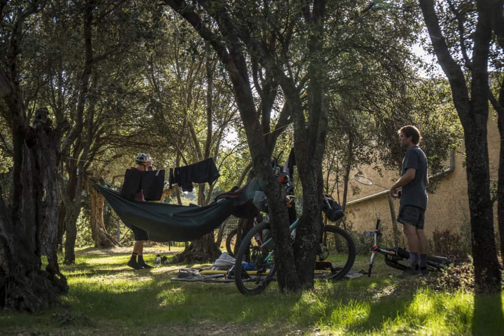 Hammock camping