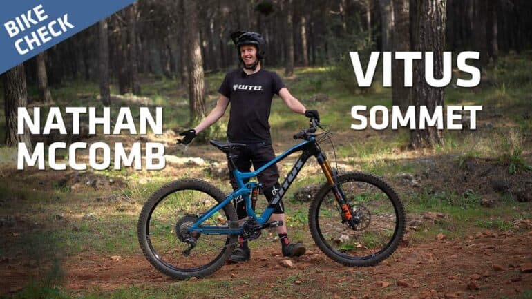 video of nathan mccomb explaining his mountain bike